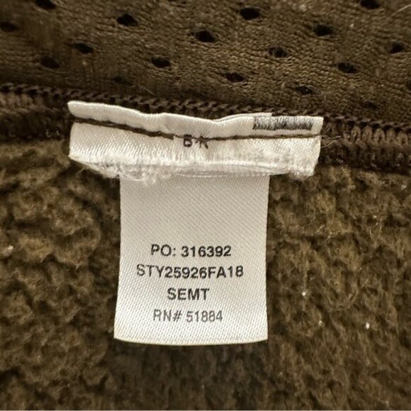 Patagonia Men’s Retro Pile Fleece Vest Medium Natural Warm Zip-Up Layer - Picture 8 of 9